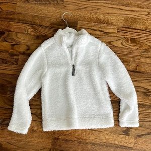 Obermeyer soft fuzzy half zip